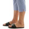 image:imageZac amp Rachel Womens Pullon Slim Leg Crop PantBlueWhite
