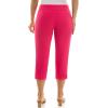 image:imageZac amp Rachel Womens Pullon Slim Leg Crop PantBright Rose