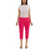 image:imageZac amp Rachel Womens Pullon Slim Leg Crop PantBright Rose