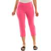 image:imageZac amp Rachel Womens Pullon Slim Leg Crop PantFandango Pink