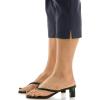 image:imageZac amp Rachel Womens Pullon Slim Leg Crop PantHeathered Navy