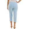 image:imageZac amp Rachel Womens Pullon Slim Leg Crop PantHeathered Riviera