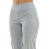 image:imageZac amp Rachel Womens Pullon Slim Leg Crop PantHeathered Smoke