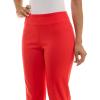 image:imageZac amp Rachel Womens Pullon Slim Leg Crop PantPoppy Red