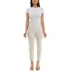 image:imageZac amp Rachel Womens Seersucker Millenium Ankle Length Pant with Front Half PocketKhakiWhite