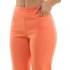image:imageZac amp Rachel Womens Tummy Control Millennium Slim Ankle Length PantCoral Quartz