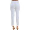 image:imageZac amp Rachel Womens Tummy Control Millennium Slim Ankle Length PantOptic White