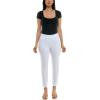 image:imageZac amp Rachel Womens Tummy Control Millennium Slim Ankle Length PantOptic White