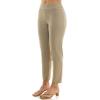 image:imageZac amp Rachel Womens Tummy Control Millennium Slim Ankle Length PantPebble Stone