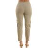 image:imageZac amp Rachel Womens Tummy Control Millennium Slim Ankle Length PantPebble Stone