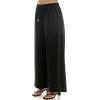 image:imageZac amp Rachel Womens Wide Leg Pull on Dty Knit Pant with Elastic Waist and Self Adjustable Tie BeltCasual PantsBlack