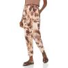 image:imageZac amp Rachel Womens Printed Hacci Ankle Pant with Patch PocketsBrownBrick Dust Str6994 Cw18