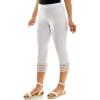 image:imageZac amp Rachel Womens Pull on Ankle Crop Length Ankle DetailsOptic White