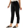 image:imageZac amp Rachel Womens Pull on Ankle Pant with Faux Back PocketsBlack