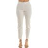 image:imageZac amp Rachel Womens Seersucker Millenium Ankle Length Pant with Front Half PocketKhakiWhite