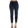 image:imageZac amp Rachel Womens Tummy Control Millennium Slim Ankle Length PantNavy Blazer