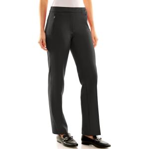 image:imageZac amp Rachel Womens Bond 18 Pull on with Faux Zipper Pockets Casual PantspantsGrey