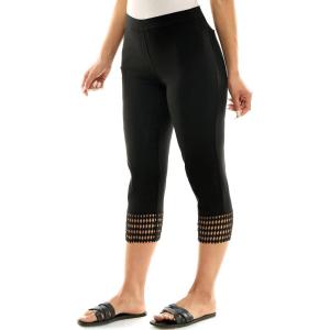 image:imageZac amp Rachel Womens Pull on Ankle Crop Length Ankle DetailsBlack