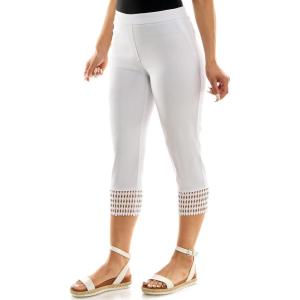 image:imageZac amp Rachel Womens Pull on Ankle Crop Length Ankle DetailsOptic White