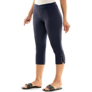 image:imageZac amp Rachel Womens Pull on Ankle Pant with Ankle DetailNavy Blazer