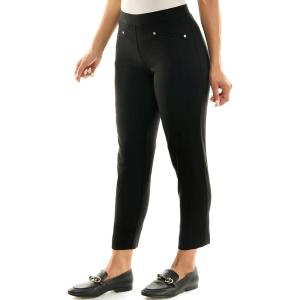 image:imageZac amp Rachel Womens Pull on Ankle Pant with Metal StudsBlack