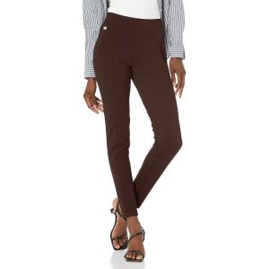 image:imageZac amp Rachel Womens Pull on Ankle Pant with Metal TabChocolate