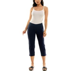 image:imageZac amp Rachel Womens Pullon Slim Leg Crop PantNavy Blazer