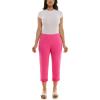 image:imageZac amp Rachel Womens Pull on Capri Pant with Lace Fringe Ankle DetailBeetroot