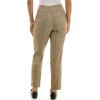 image:imageZac amp Rachel Womens PullOn Ankle Length Pant with Tummy Control Waist Band Black Multi Rose 14Brown Herringbone