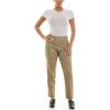 image:imageZac amp Rachel Womens PullOn Ankle Length Pant with Tummy Control Waist Band Black Multi Rose 14Brown Herringbone