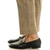image:imageZac amp Rachel Womens PullOn Ankle Length Pant with Tummy Control Waist Band Black Multi Rose 14Brown Herringbone