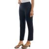 image:imageZac amp Rachel Womens PullOn Ankle Length Pant with Tummy Control Waist Band Black Multi Rose 14Navy Blazer
