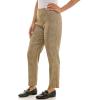 image:imageZac amp Rachel Womens Pullon Ankle Length Pants with Millennium FabricBrown Herringbone