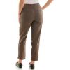 image:imageZac amp Rachel Womens Pullon Ankle Length Pants with Millennium FabricBrown Pinstripe